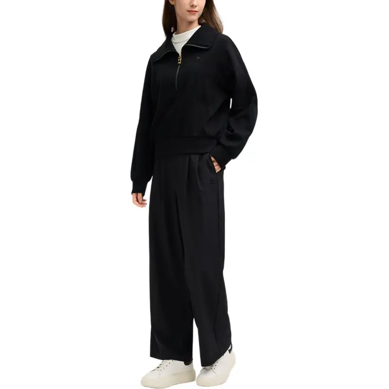 FILA MILANO Collection Casual Pants Women's Jet Black-5