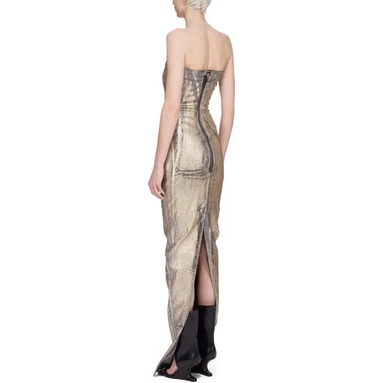 RICK OWENS Hollywood Bustier Gown-1