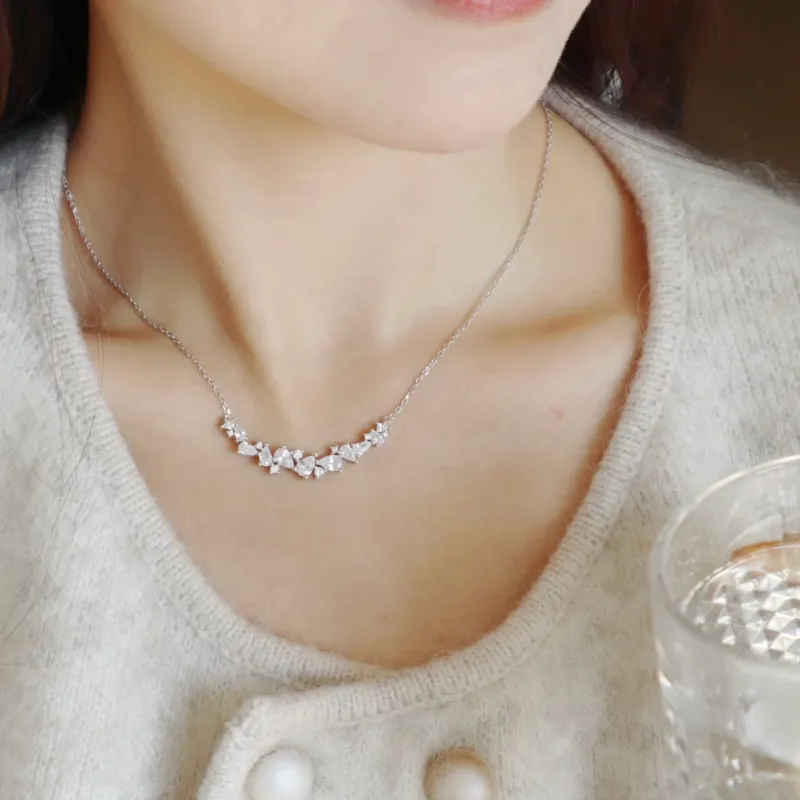 LYUMIN S925 Silver Necklaces Women's-5