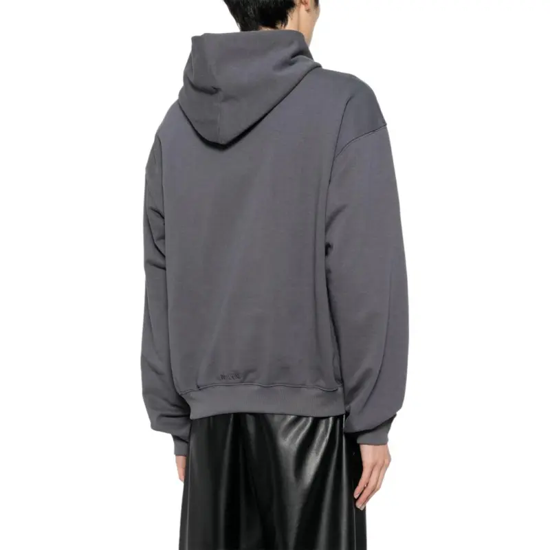 WE11DONE Monster print Cotton Hoodie-3
