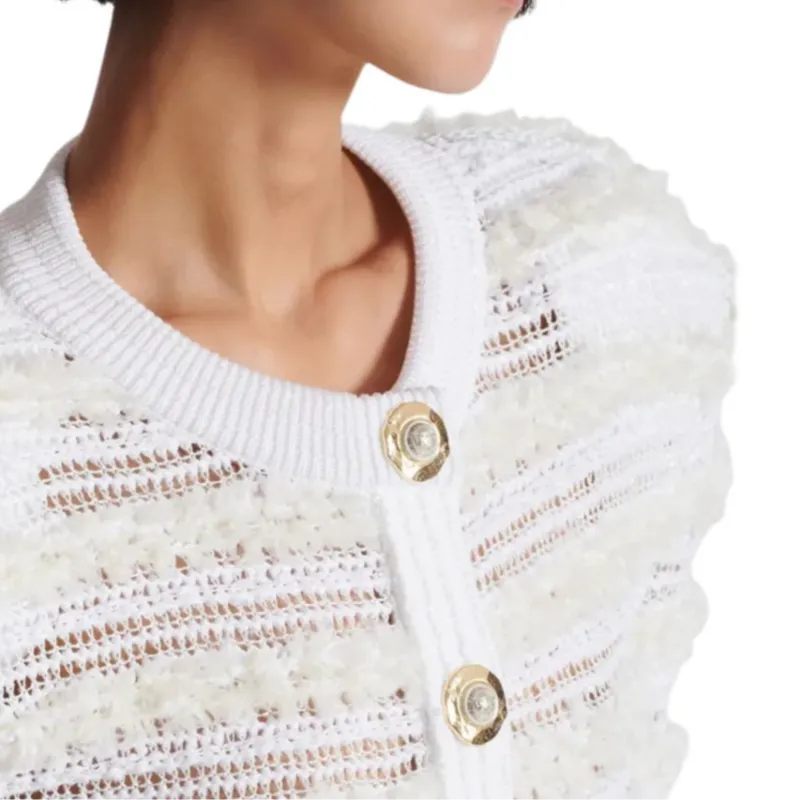 BALMAIN Tweed Cardigan-6
