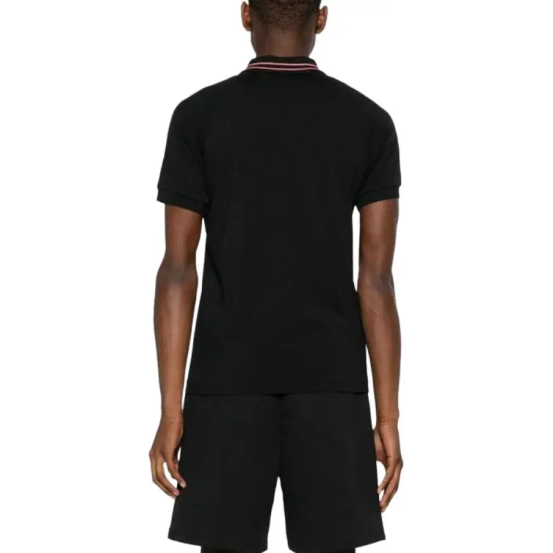 HUGO BOSS Logo appliqué Cotton Polo Shirt-2