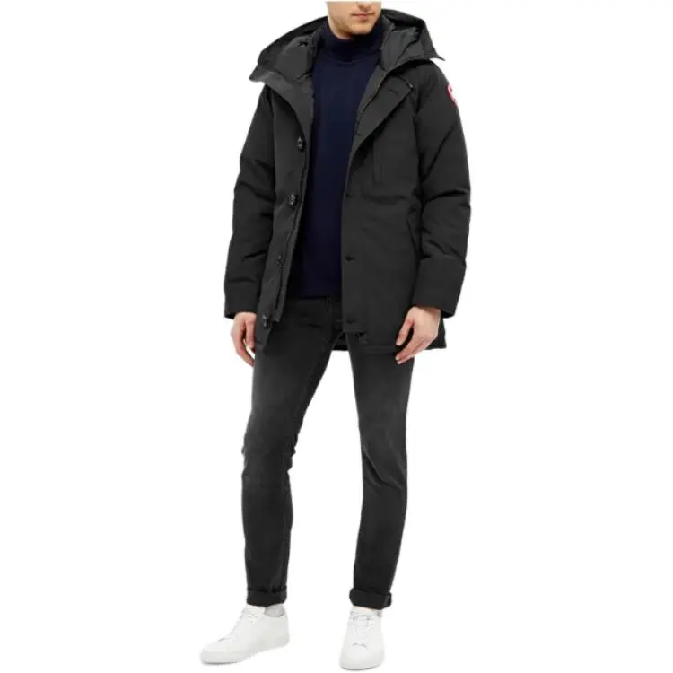 Canada Goose Down Jacket Men's Black-4
