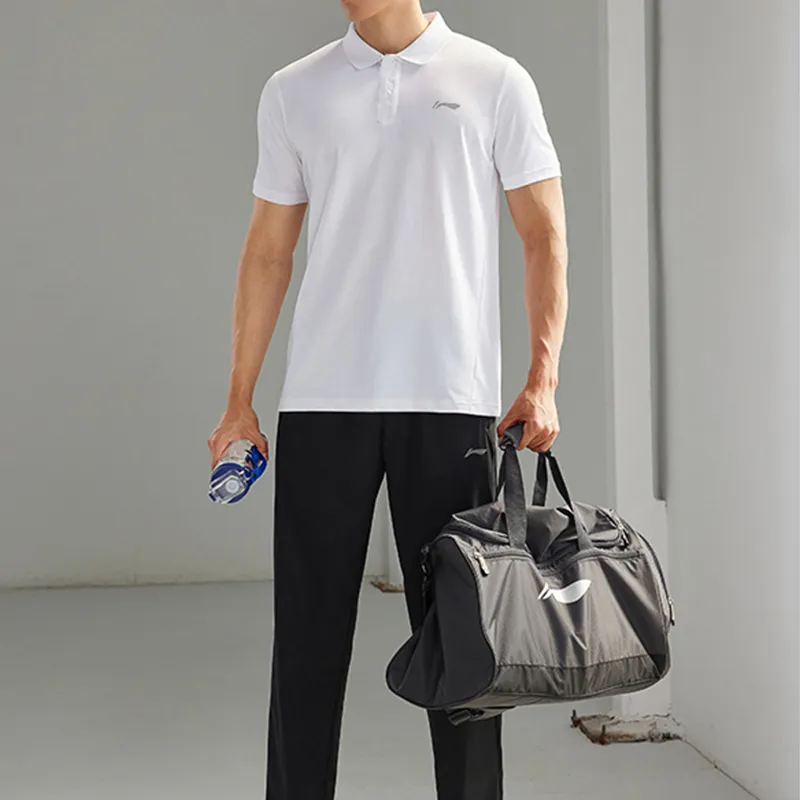 LiNing Training Series Polo Shirt Men's White-3