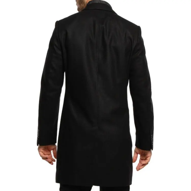 HUGO BOSS Coats Men Black-1