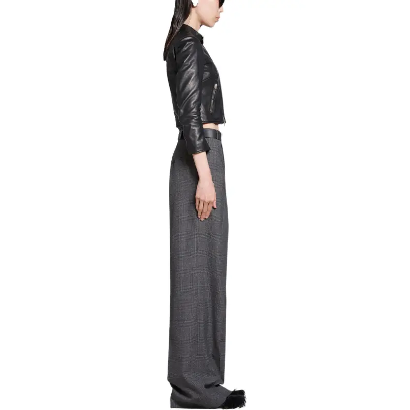 Balenciaga Checked Tailored Trousers-4