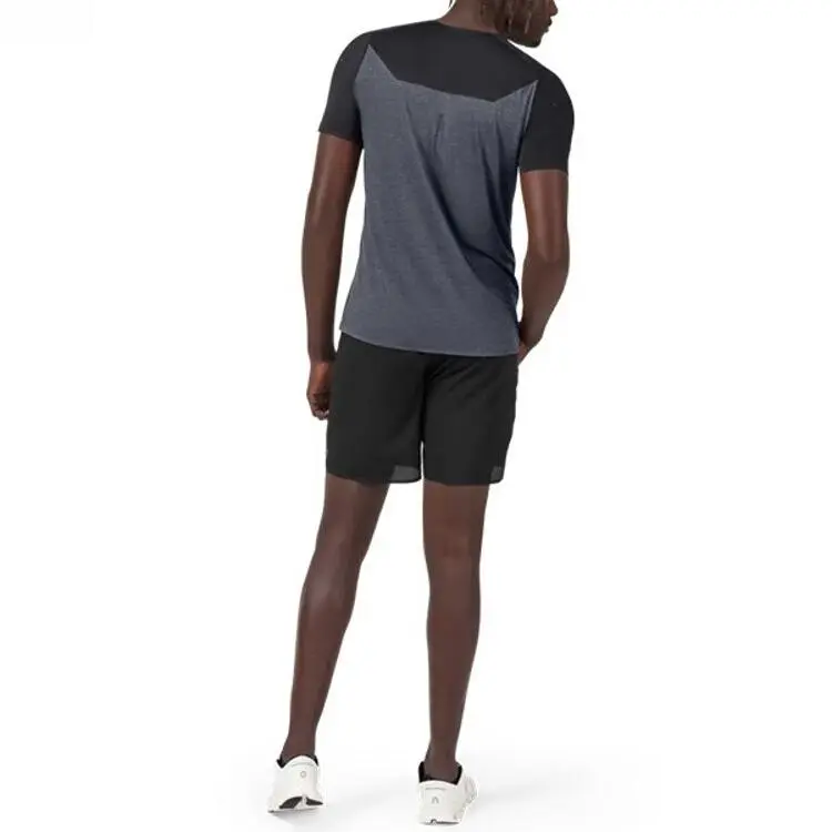 On T Shirts Men Black/Dark Gray-1