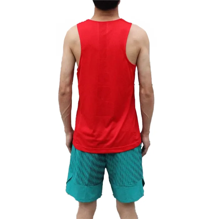 Nike Tank Tops Men Red-3