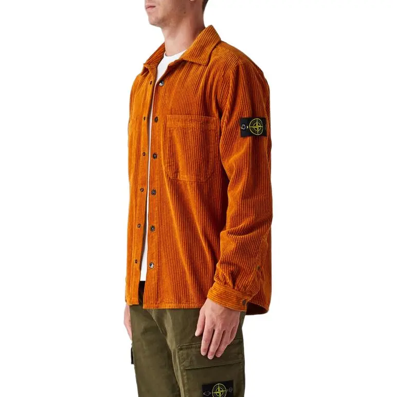 STONE ISLAND Jacket Men's Orange-3