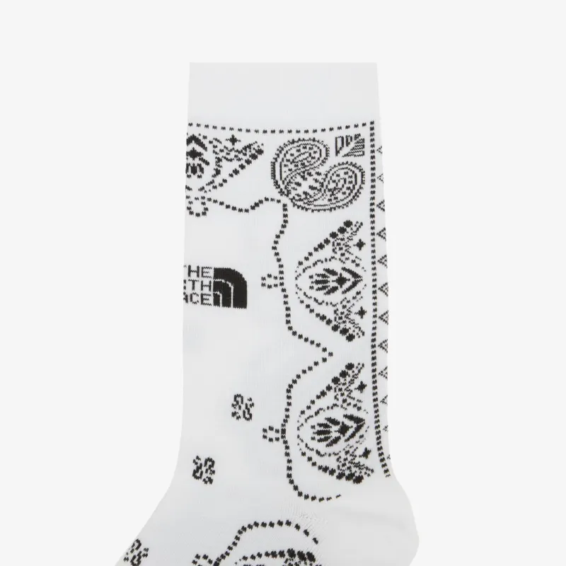 THE NORTH FACE Mid Calf Socks Unisex 1 Pack White-2