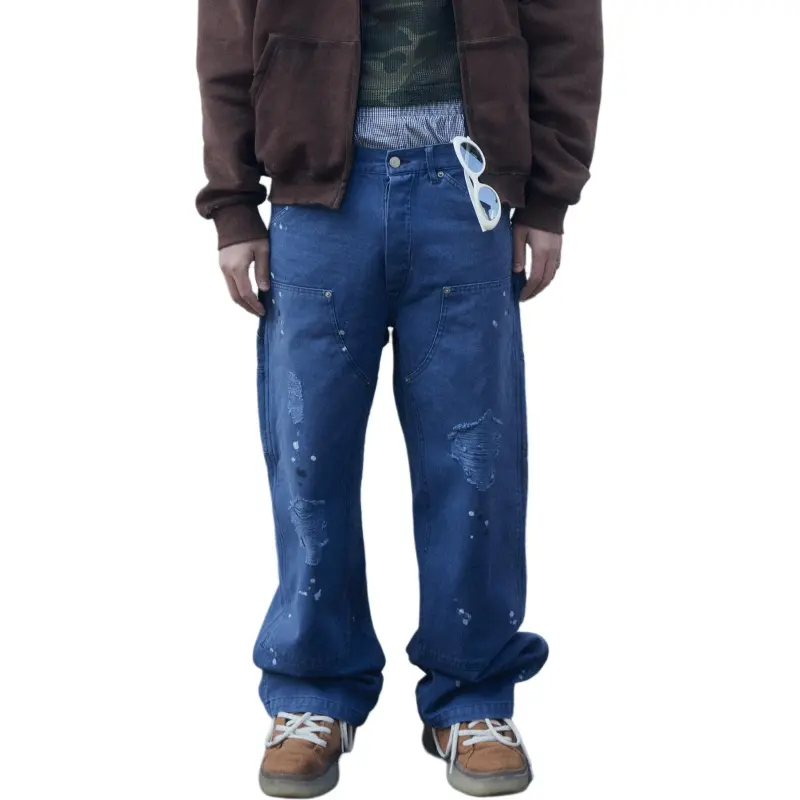 Far Archive SS25 Jeans Men Blue-3