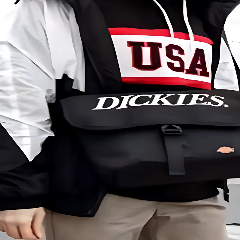 Dickies Canvas Shoulder Bag Canvas Bag Crossbody Bag Regular Unisex Black-2