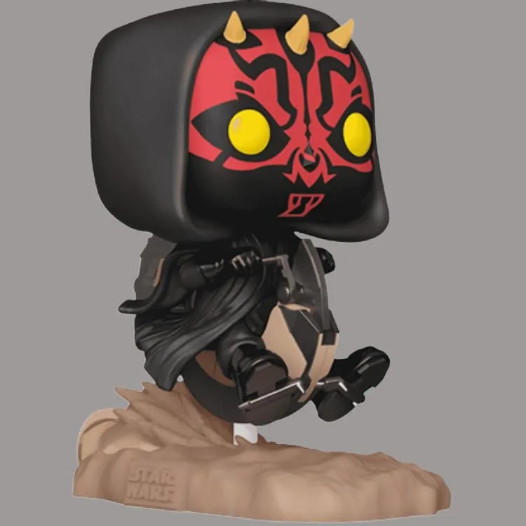 Funko Pop! Star Wars Darth Maul Ride Flight Motorcycle Chibi Figures-2