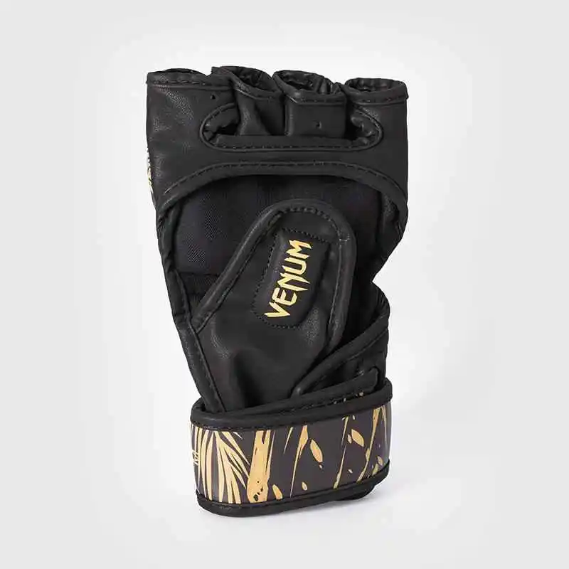 VENUM Boxing Gloves PU Leather Unisex Black/Fluorescent Orange-1