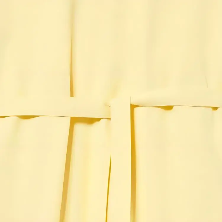 LACOSTE Short Sleeved Dresses Women's Light Yellow-2
