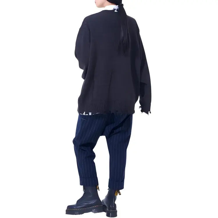 Yohji Yamamoto S'YTE Sweater Unisex Charcoal-7