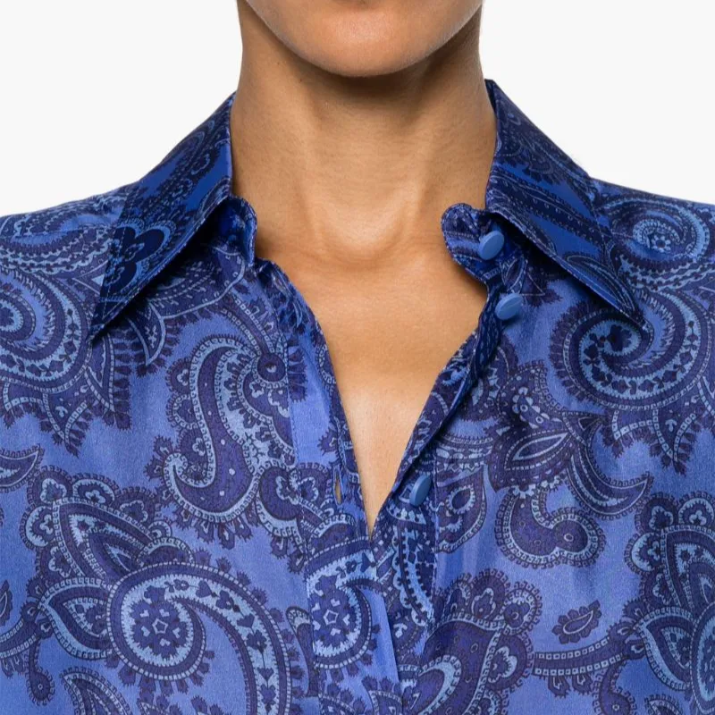 Zimmermann Ottie Relaxed Long Sleeved Shirt-4