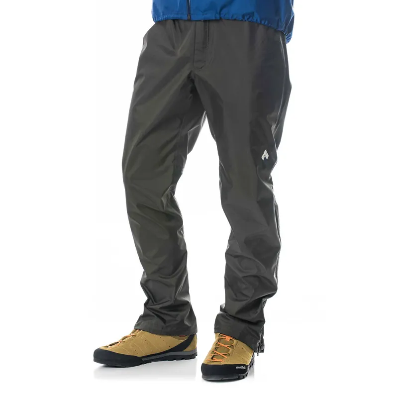 MONTBELL USThunderPass Windbreaker Pants Men's Black-4