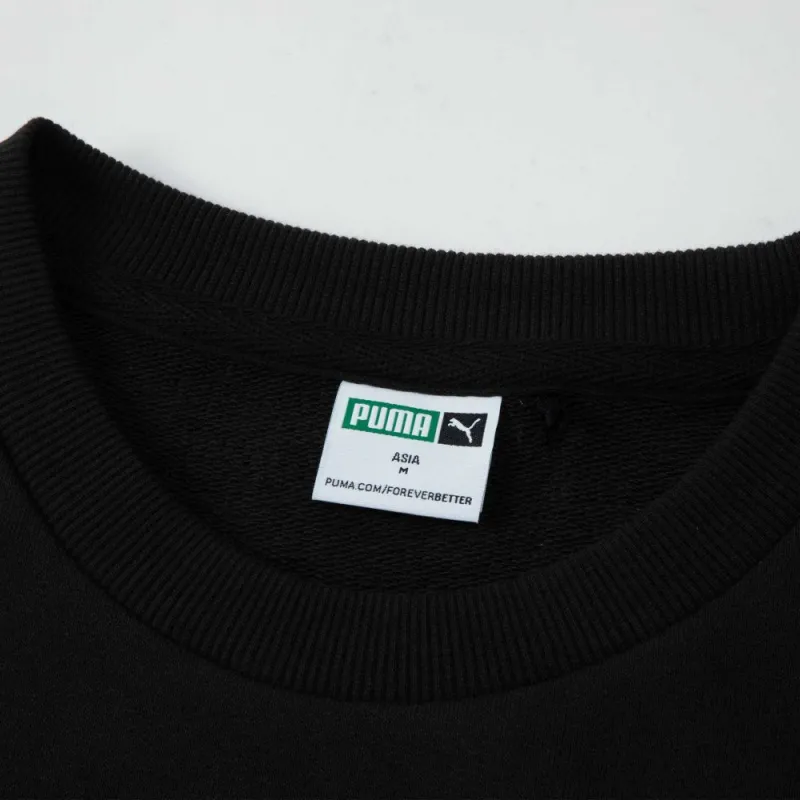 PUMA Downtown 180 Sweatshirt Unisex Black-5