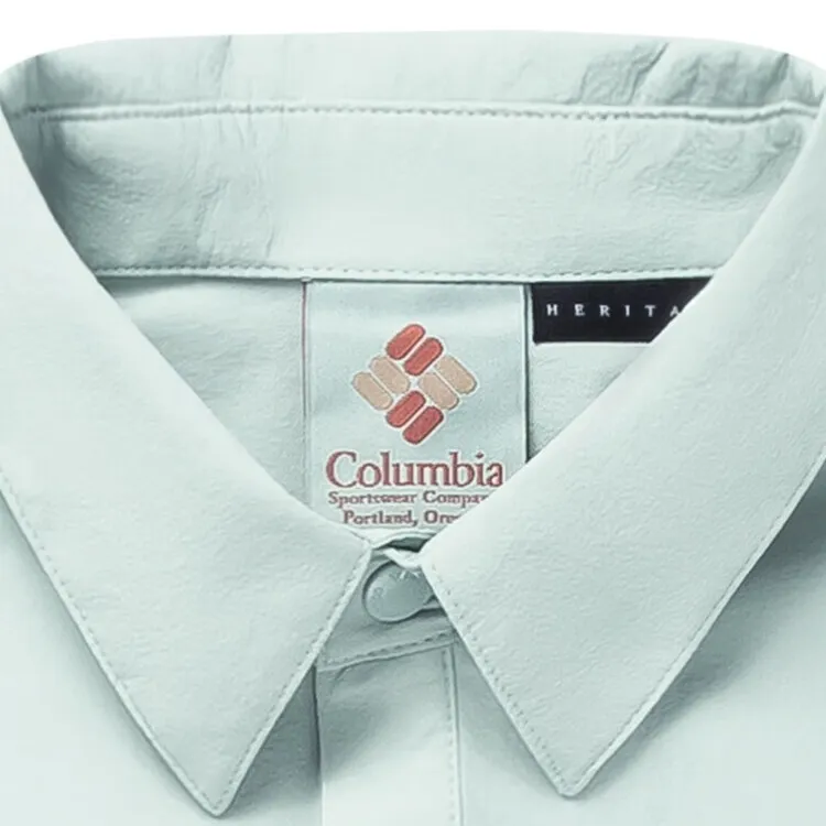 Columbia Shirt Women's Light Blue-2