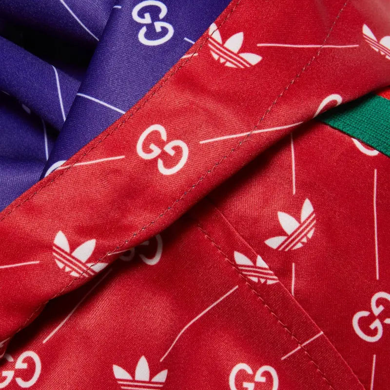 GUCCI X Adidas Reversible Jacket Red/Purple-6