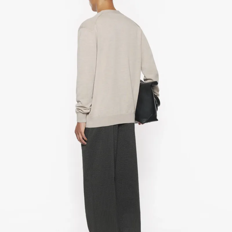 Maison Kitsune Bold Fox Head Patch Cardigan-3
