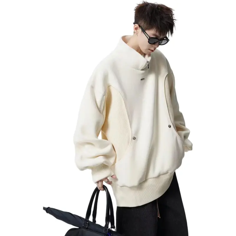 NEAR HERE Sweatshirt Unisex Dark Gray-2