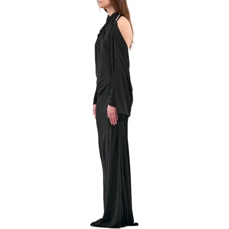 CHRISTOPHER ESBER Long Sleeved Dresses Women's Black-3