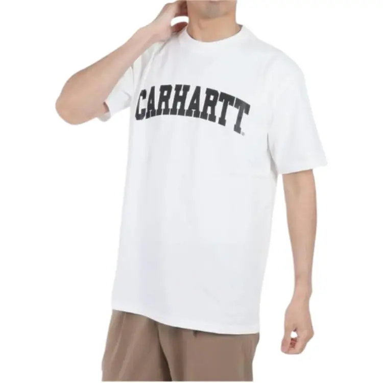Carhartt WIP Logo Printed Crewneck T Shirt-2