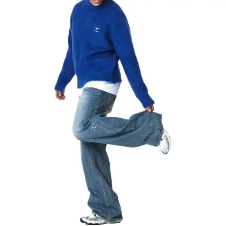 Mizuno Sweaters Men Blue-2