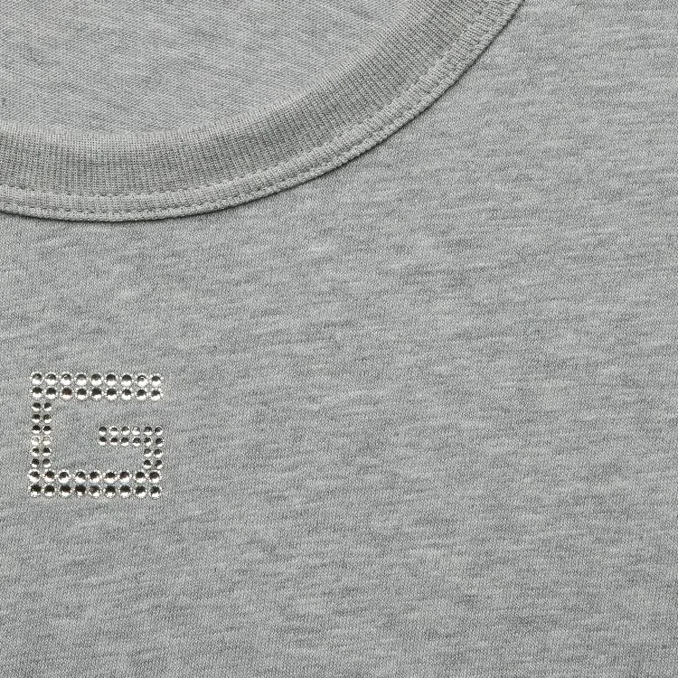 GUCCI G Embellished Cropped T-Shirt-4