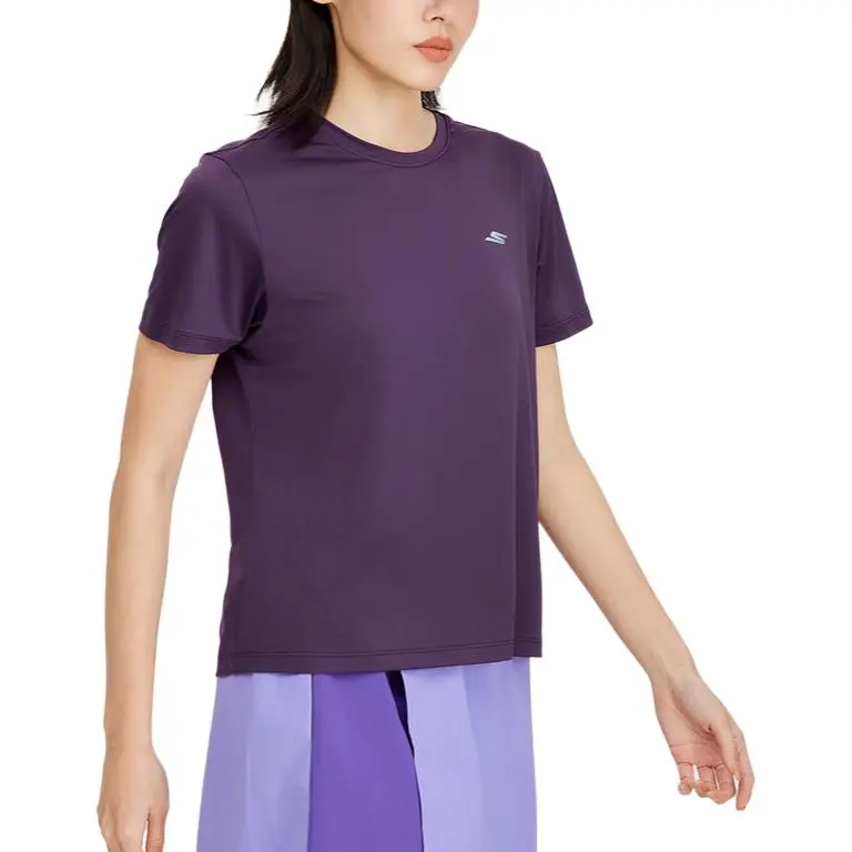 Skechers T Shirt Women's True Purple 03B4-1
