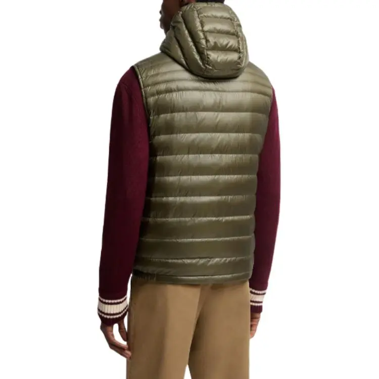 Moncler Vests Men Olive Green-1