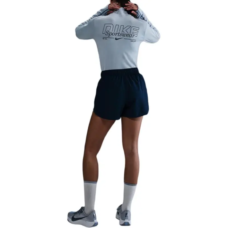 Nike SportswearDri Fit Sweatshirt Women's Light Armory Blue Color-1