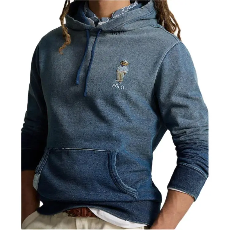 Polo Ralph Lauren Indigo Long Sleeve Hoodie-4