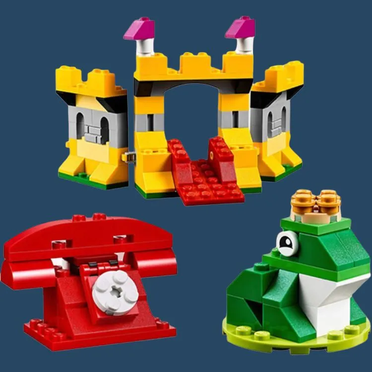LEGO Building Blocks Grain Building Blocks 1001 2000pcs 10717-1