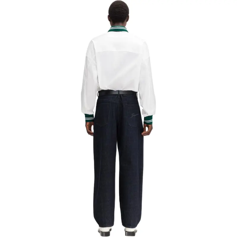Jacquemus Logo Detailed Long Sleeve Shirt-3