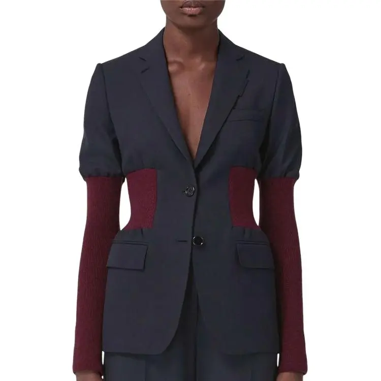 Burberry SS22 Business Suit Coat Women's Black-2