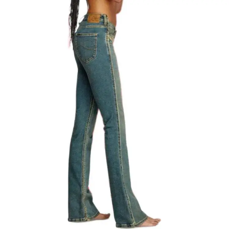 Lee X DIESEL Lee Co-branded Model Jeans Women's Dark Blue-1