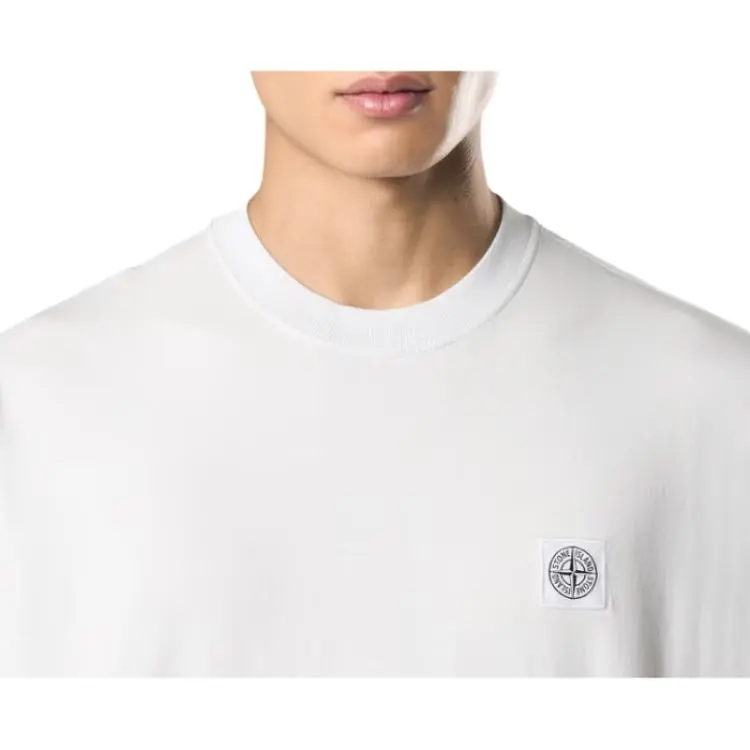STONE ISLAND Logo Patch Short Sleeved T Shirt-2