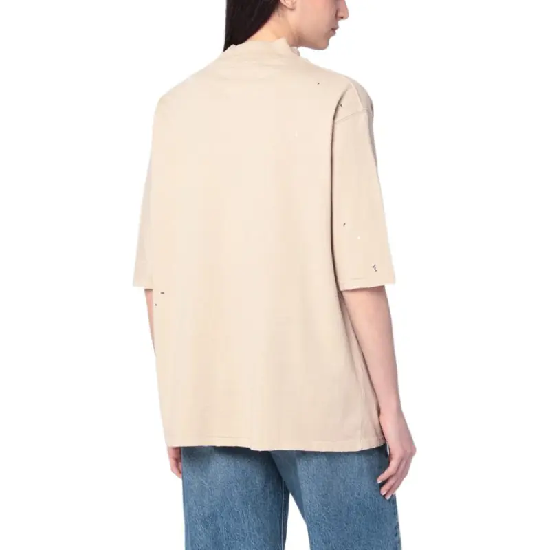 Maison Margiela Logo print T shirt-4