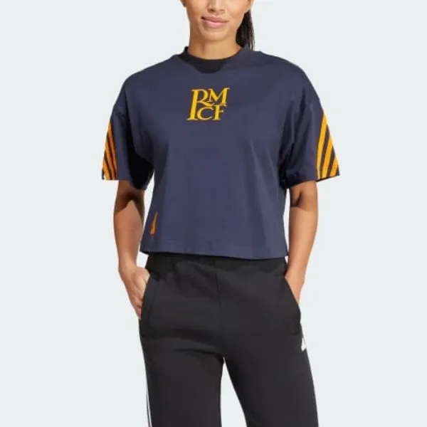 Adidas T Shirt Women's Dark Blue-1