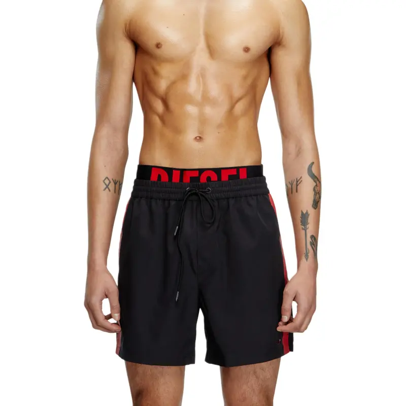 DIESEL Visper 41 D Pop Mid Length Swim Shorts-3