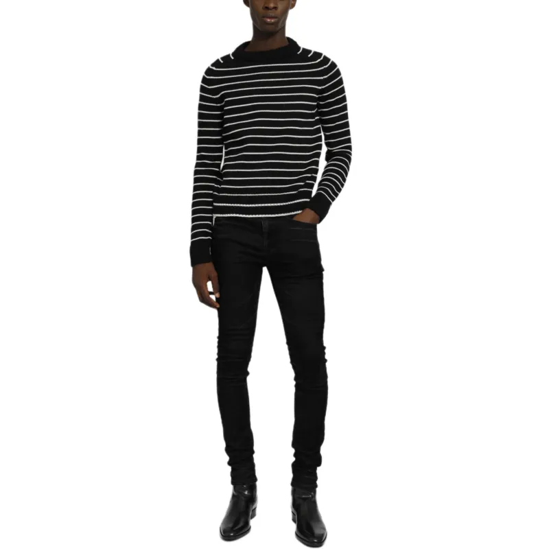 SAINT LAURENT Jeans Men Black-3