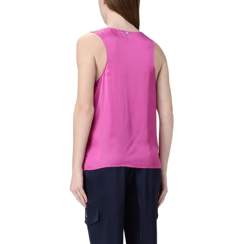 Liu Jo Peony Satin Top-1