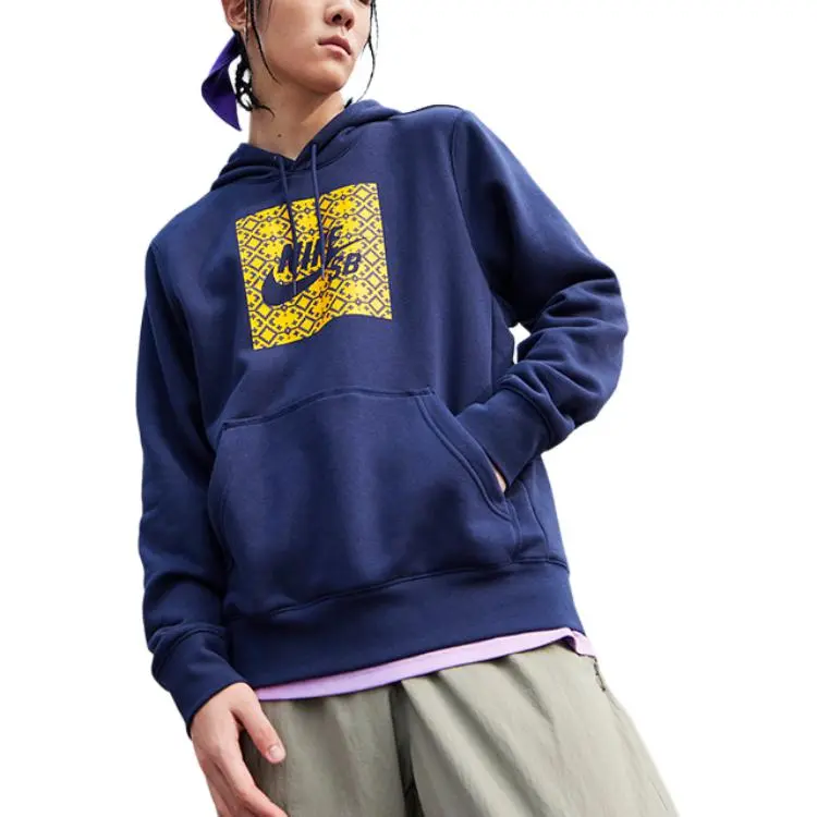 Nike Sweatshirts Men Dark Blue-2