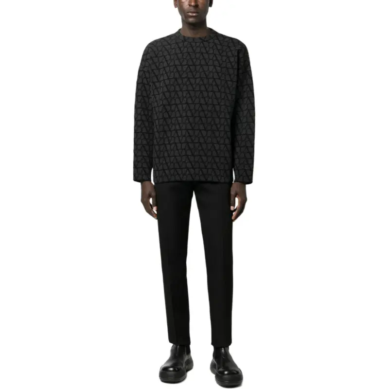 Valentino SS23 Sweater Men's Black-2