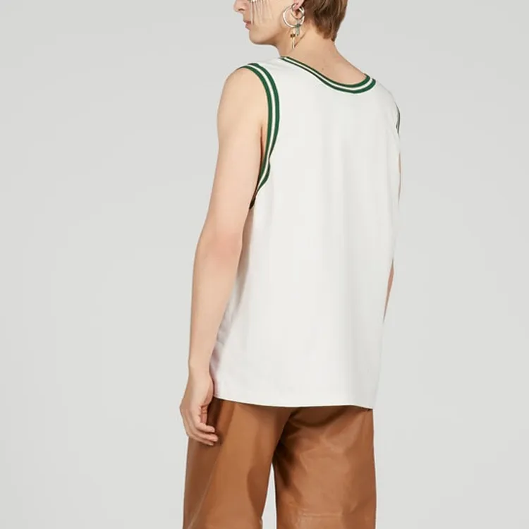 GUCCI Vintage Logo Print Tank Top-2