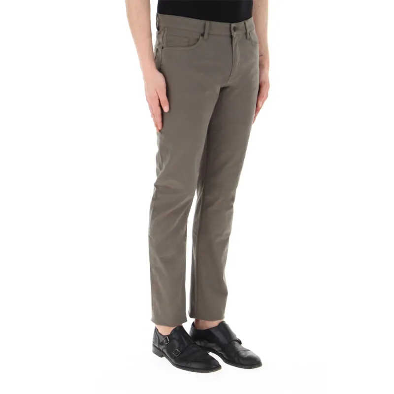 HUGO BOSS SS24 Casual Pants Men's Army Green-5