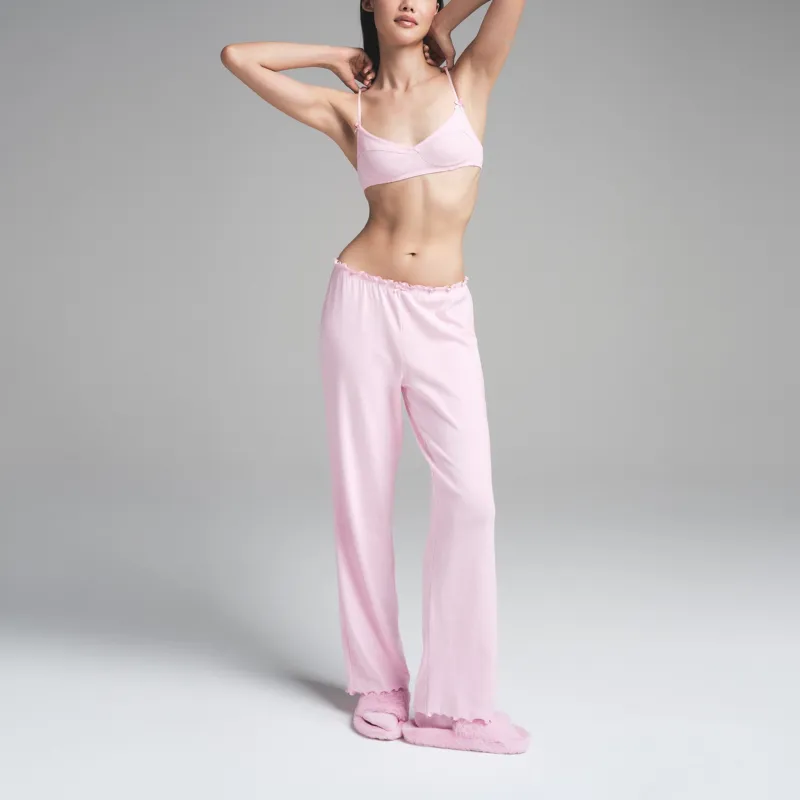 Skims Valentine's Day Collection Casual Pants Women's CHERRY BLOSSOM/Cherry Blossom Pink-3